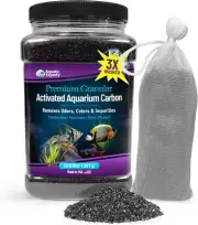 Premium Activated Carbon, Aquarium Carbon for Fish Tank Filter, Aquarium Filter