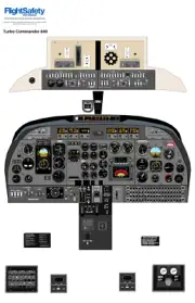 Turbo Commander 690 A/B Cockpit Poster 24in x 36in