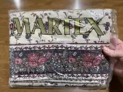 Marcella For Martex Vintage Twin Flat Sheet Romantica Floral Flowers NEW