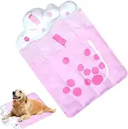 Dog Cooling Pad,Dog Cooling Gel Mat Indoor - Small to Large Animals Sleeping Bed Waterproof for Hot Days Sofa Car Seat RV Floor Kennel Backyard