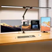 LED Desk Lamp for Home Office, Architect Desk Light with Clamp and 180° Rotatabl