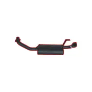 Redback 2 1/2" Exhaust With Muffler for Toyota Landcruiser FZJ80R HZJ80R 90-98