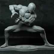 SpiiderMan 3D print figure 1/6 18cm Model Kit Unpainted Unassembled GK