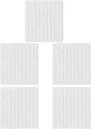 OFFSCH Traceless Round Adhesive Putty 500pcs Removable Acrylic Double-Sided Tape for Wall Decorations
