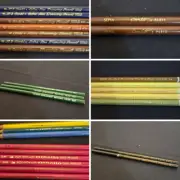NOS Vintage Colored Pencils & Pencils Conte, Othello, Schwan-Stabilo, Blaisdell