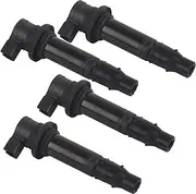 XTevu Motorcycle Ignition Coil, Engine Coil Replacement, F6T568 Ignition Coil Set, Fit for R6 RJ15 2009 Motorcycle Engine Parts