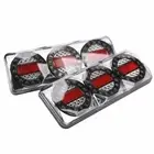 12V LED TAIL LIGHTS 3 COMBINATION SUIT FOR TRAILER TRUCK CANOPY CARAVAN UTE TRAY