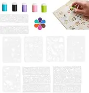 Finger Painting Daubers Kit | Finger Craft Drawing Tools | Painting Project Daubers, Finger Craft Drawing Tools With 6 Color Stamp Pads For Arts And Crafts