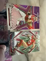 George Kittle Card Numbered 285/299 And Base Pheonix Card