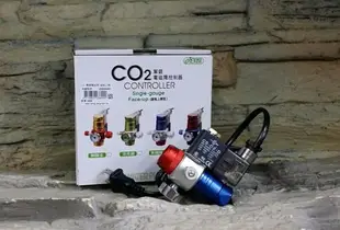 【西高地水族坊】台灣ISTA伊士達 二氧化碳 CO2單錶 電磁閥控制器(鋁瓶上開型) 英雄塗裝系列