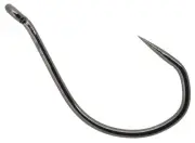 Black Fishing Hook Size 4 Octopus Hook Needle Point Barbless Durable Japan