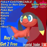 Pokémon Sword and Shield ✨ Shiny Helioptile ✨ W/ Best 6IV Customizable