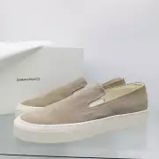 Perforated Common Projects Bumpy Slip On Nubuck Grey Size EU 46 US 13 M