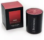 Simply Patchouli Soy Jar Candle - 240g, Australian Made & Owned, Cruelty Free & Vegan, Phthalate-Free Fragrance