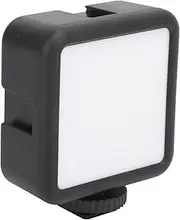Mini RGB Fill Light,2500K‑9000K 800lx/0.5m RGB Dual Color Temperature Dimmable 6W 2000mAh LED Camera Fill Lamp Photography Light,for Video Recording/VLOG