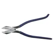 Klein Tools D201-7CST Ironworker Pliers Spring Loaded Side Cutters 9-Inch Long