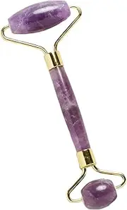 Theseeke Amethyst Crystal Face Roller