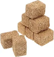 8pcs Yard Haystack Model Accessories Natural Style Decorations for Garden and Home Decor