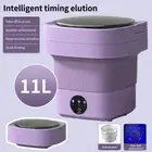 11L Mini Portable Foldable Washing Machine Bucket Dryer Tub Socks Underwear MOA