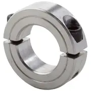 Climax Metal Products Shaft Collar,Clamp,2Pc,3/4 In,Aluminum 2C-075-A Climax