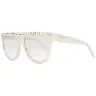 Marciano by Guess Sunglasses Women White Oval Gradient Brown GM0795 25F 56mm