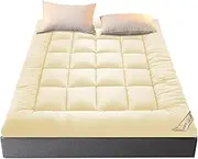 Soft Filling Mattress Pad - Down Mattress Topper, Soft Down Mattress, Soft Bed Mattress | Soft Filling Mattress Pad, Car Sleeping Pad Tatami Mats, Soft Down Velvet flufy Car Sleeping Pad for Home Hot