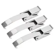 3.92-inch SUS304 Stainless Steel Draw Toggle Latch with Spring-steel Hook, 3 Pcs