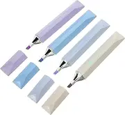 jojofuny 4Pcs Soft Tip Highlighter Pens for Students Vibrant Study Markers Comfortable Grip for Note Marking Drawing Bright Colors for Attention to Key Information