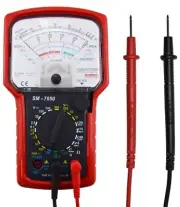 Analog Multimeter, 20-Range AC/DC General Purpose, 7 Functions…