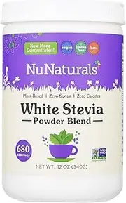 NuStevia Sweetener White Stevia Powder - 12 oz.