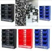 Hardware Parts Organizer Wall Mount Drawer Storage Cabinet for Screws Nuts