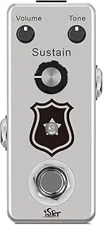 ISET Fuzz Guitar Effect Pedal Analog Badge Fuzz for Electric Guitar Bass True Bypass