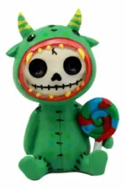 Furrybones UnderbedZ Imaginary Lollipop Mogu Mogu Figurine 3"H Collectible