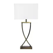 Chia Antique Brass Modern Table Lamp