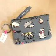 Vera Bradley Cat’s Meow Zip ID Case NWT