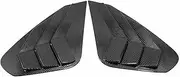 Compatible For Toyota RAV4 2019 2020 2021 2022 2023 Car Rear Window Louver Shutter Cover Side Vent Trim Sticker Scoop Exterior Accessories(Carbon Look)