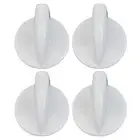 Simplified Installation For WP8181859 Washer Dryer Control Knob Set of Four