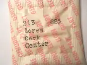 ELGIN 885 Genuine Factory Replacement Watch PART #213 CENTER LOWER BRIDGE SCREW