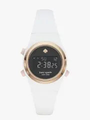 rumsey white silicone digital watch