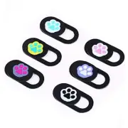 Webcam Cover Slide 6 Packs Ultra-Thin Camera Covers for Computer Laptop Paw 6
