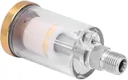 1/4 Inch BSPP Oil Water Separator Compressed Air Filter for Spray Gun Air Tools Stainless Steel Rustproof Precision Threads Tight Connection Simple Structure