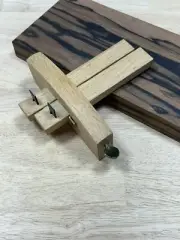 Japanese Marking Gauge (Kebiki). Japanese White Oak. New Old Stock.