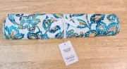 Williams Sonoma Table Runner:Tropical Palampore Greens/Blues/Orange 40x270cm NWT