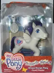 NIB My Little Pony G3 Butterfly Island Dream Design Pony CLOUD CLIMBER! RARE!
