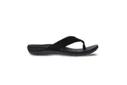 Scholl Whack Toe Post Sandal - Black