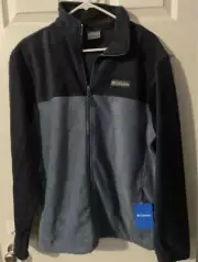 NEW Eddie Bauer Cloud Quarter Zip Pullover Jacket Size Men’s Large Blue