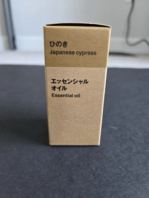 MUJI Essential Oil Japanese Cypress 30ml Hinoki Made In Japan New