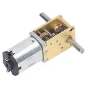 DC 12V Gear Motor DC 12V 16RPM High Speed Reduction Motor Worm Geared