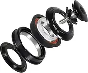 Bearing Headset Mountain Bike 44-56mm, Bike Fork Headset Equipment External Bottom Brackets with Top Cap for Road Bike Scooter