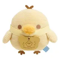 在飛比找momo購物網優惠-【San-X】拉拉熊 懶懶熊 療癒系列 燈芯絨絨毛娃娃 小黃